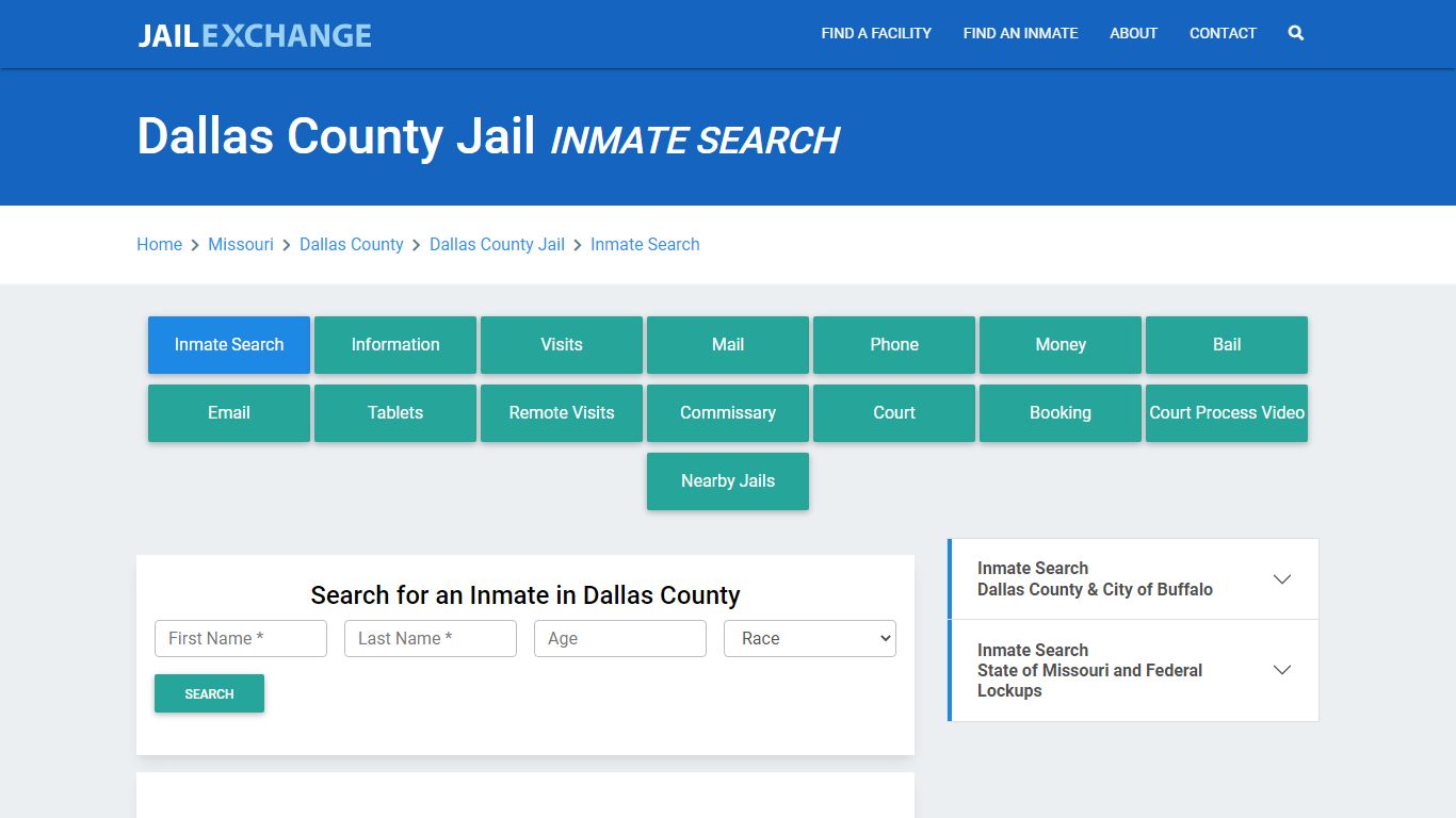 Dallas County Jail, MO Inmate Search: Roster & Mugshots